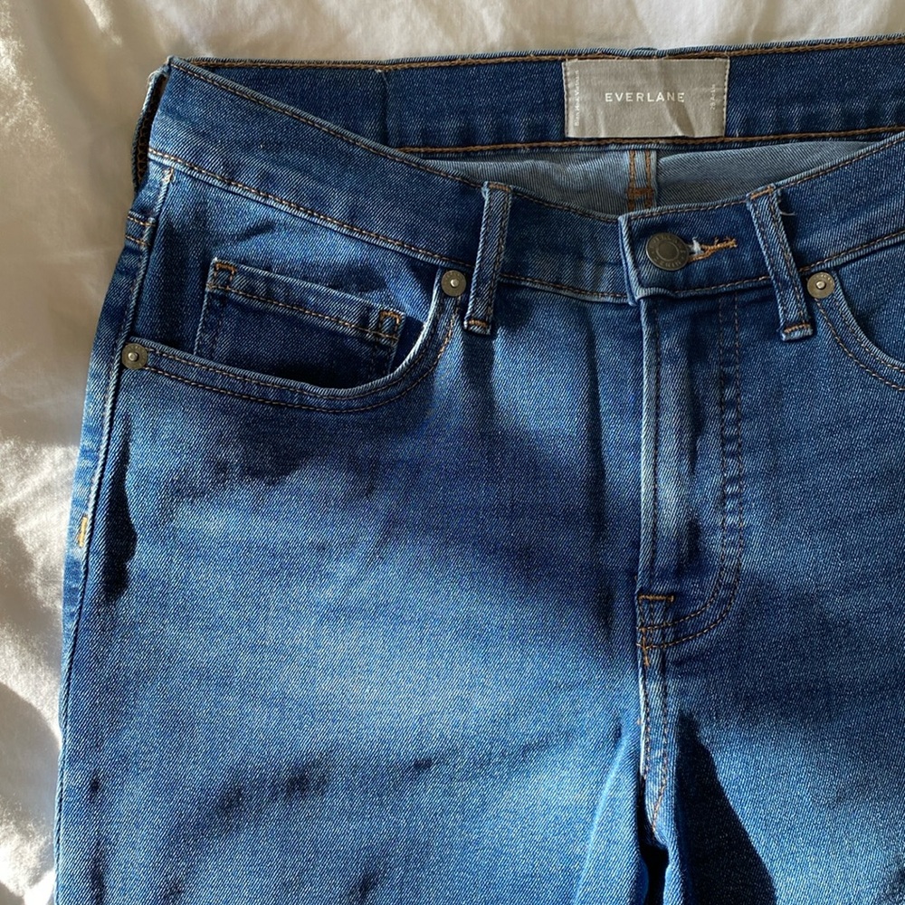 Everlane mid-rise ankle jeans